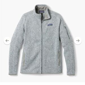 Patagonia Heather Gray Fleece Jacket